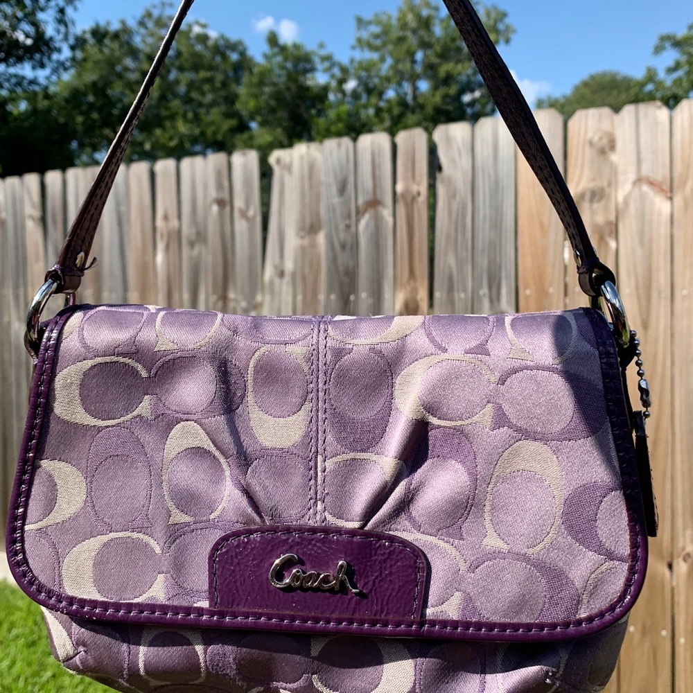 Coach | Bags | Coach Purple Mini Bag Vintage | Poshmark